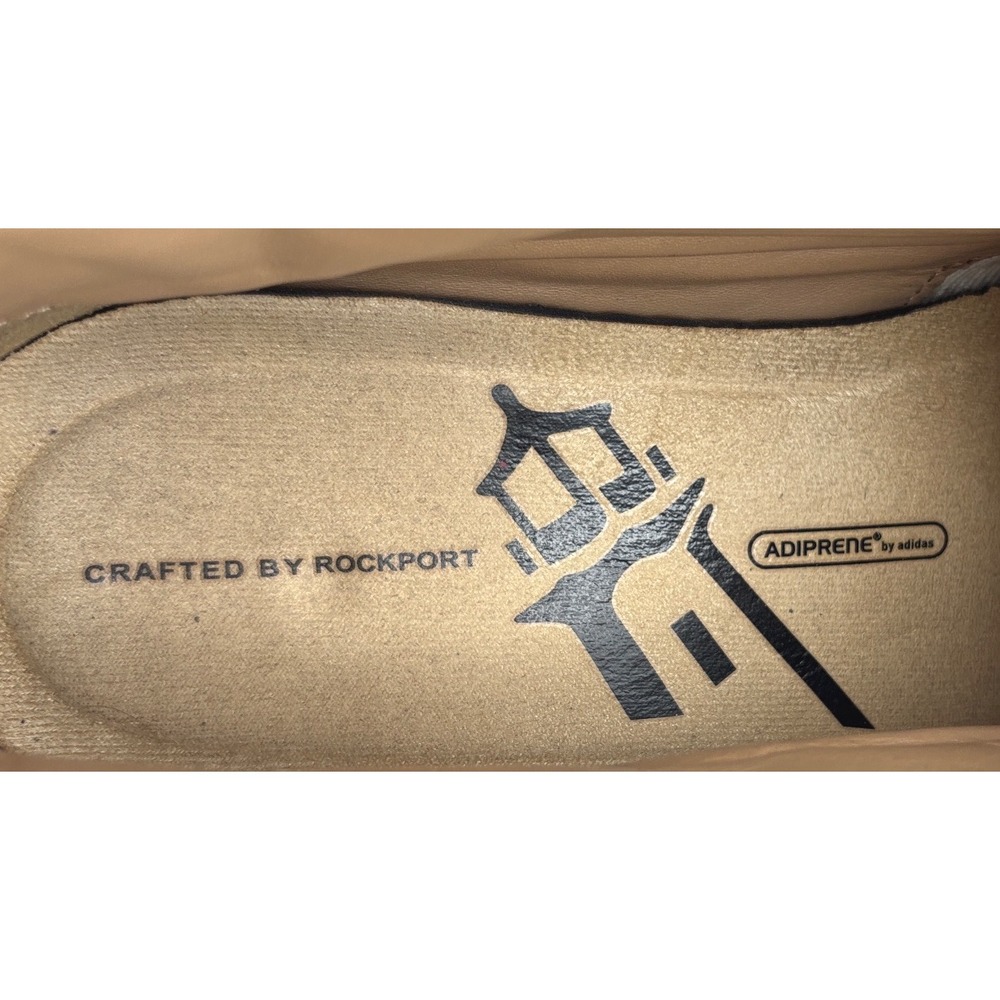 Rockport Mens Brown Leather Chukka Boots A12491 Adiprene by Adidas Size 9.5 M - Picture 3 of 15
